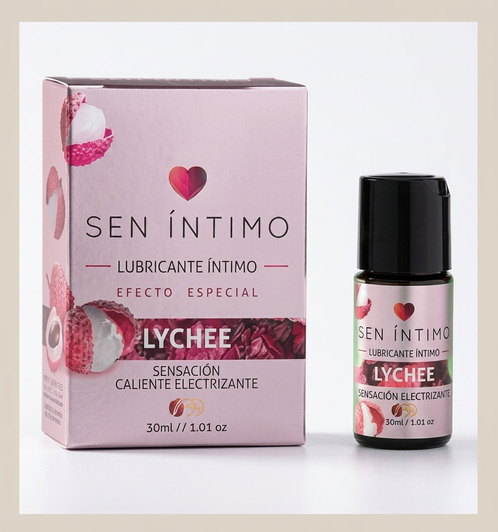 Sen Intimo Lubricante Caliiente Electrizante Lychee (Sensación Caliente) Cod. 101
