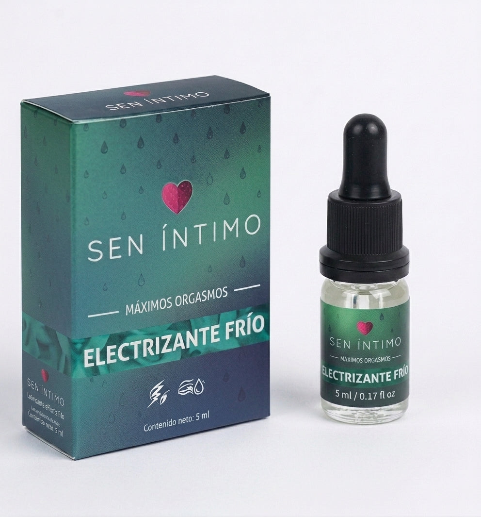 Sen Intimo Lubricante Multiorgasmo Electrizante (Sensación Frio) Cod. 1264