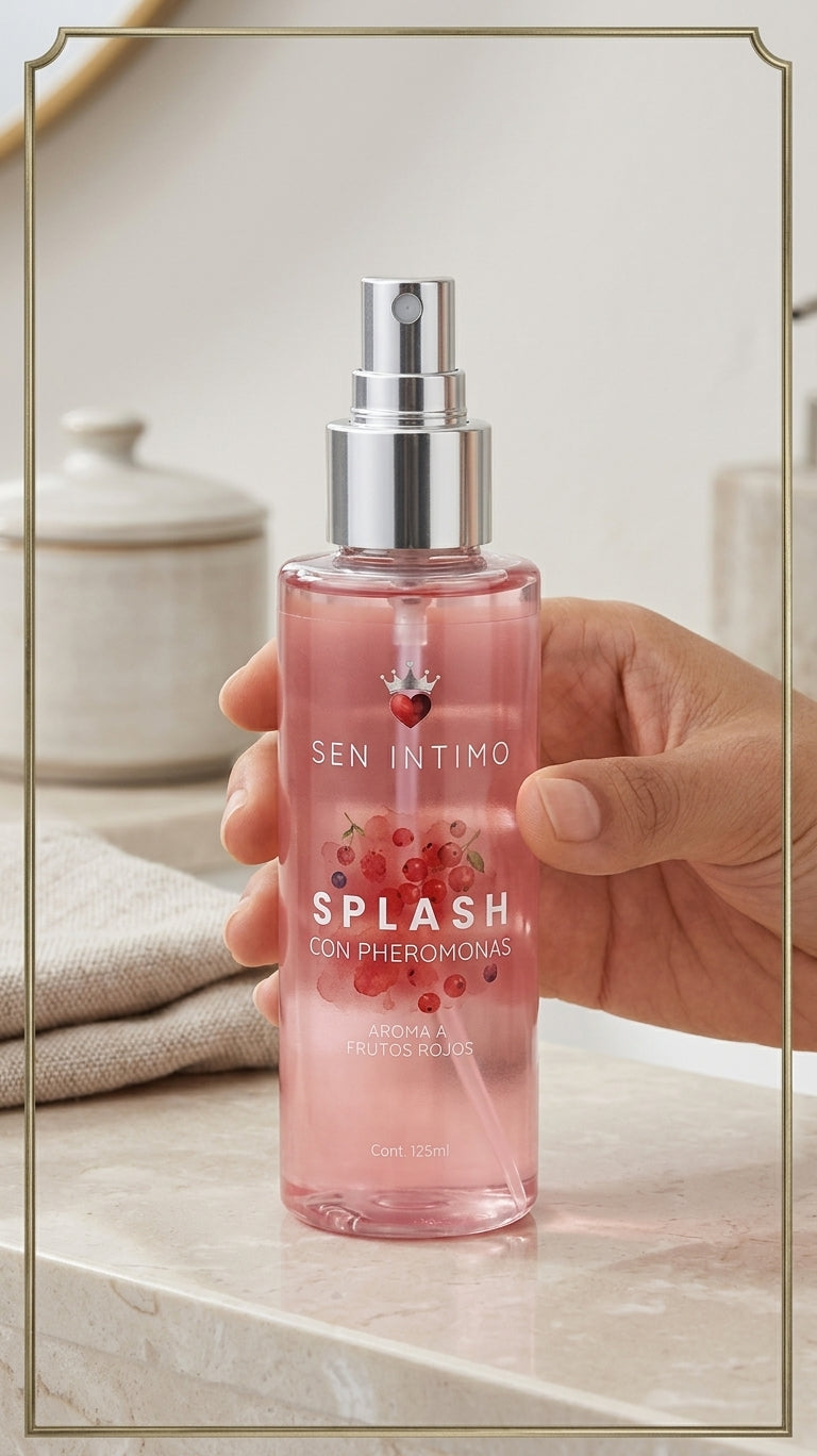 Sen Intimo Splash Corporal con Feromonas Aroma Frutos Rojos (125 ml) Cod. 1280