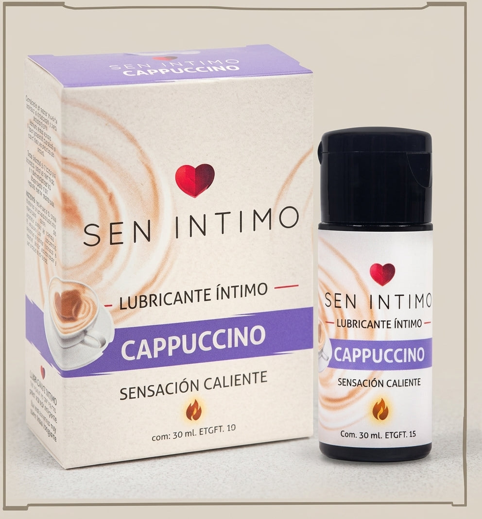 Sen Intimo Lubricante Íntimo de Capuccino (Sensación Caliente) Cod. 1401