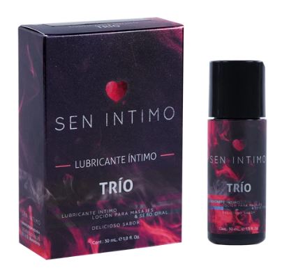 Lubricante Íntimo Trío Placer 30ml Sen Íntimo