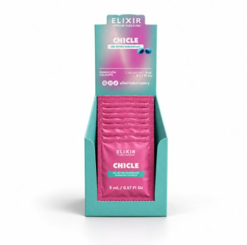 Lubricante Saborizado Chicle Elixir Cod. 3173