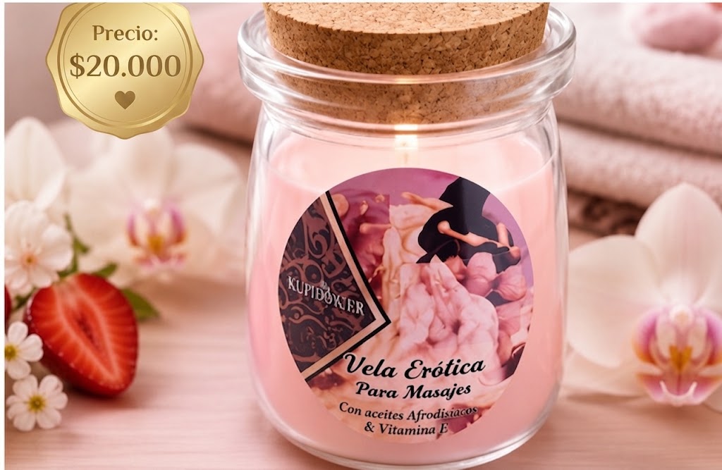 Vela Erótica para Masajes Inspirada en Victoria Secret Cod. 4