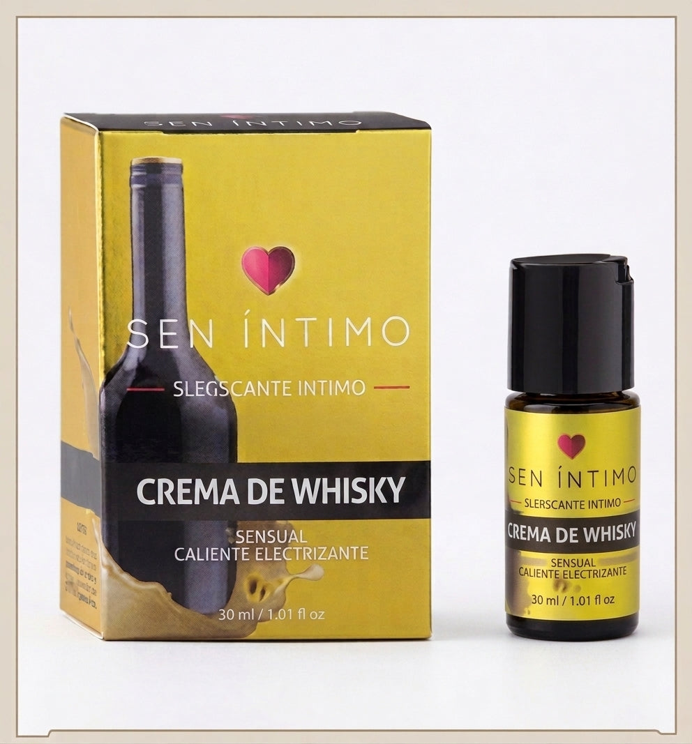 Sen Intimo Lubricante Electrizante Crema de Whisky Cod. 58