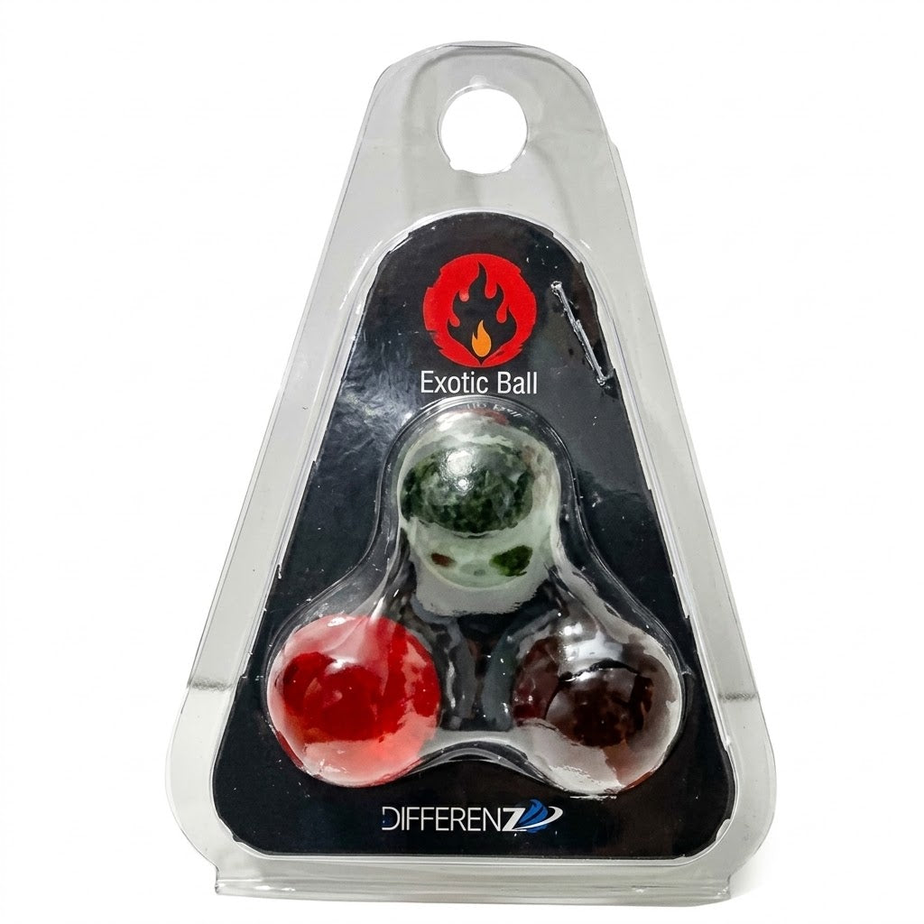 Blíster Trío Erotic Ball (3 Unidades) Experiencia Térmica Sensorial Cod. 635
