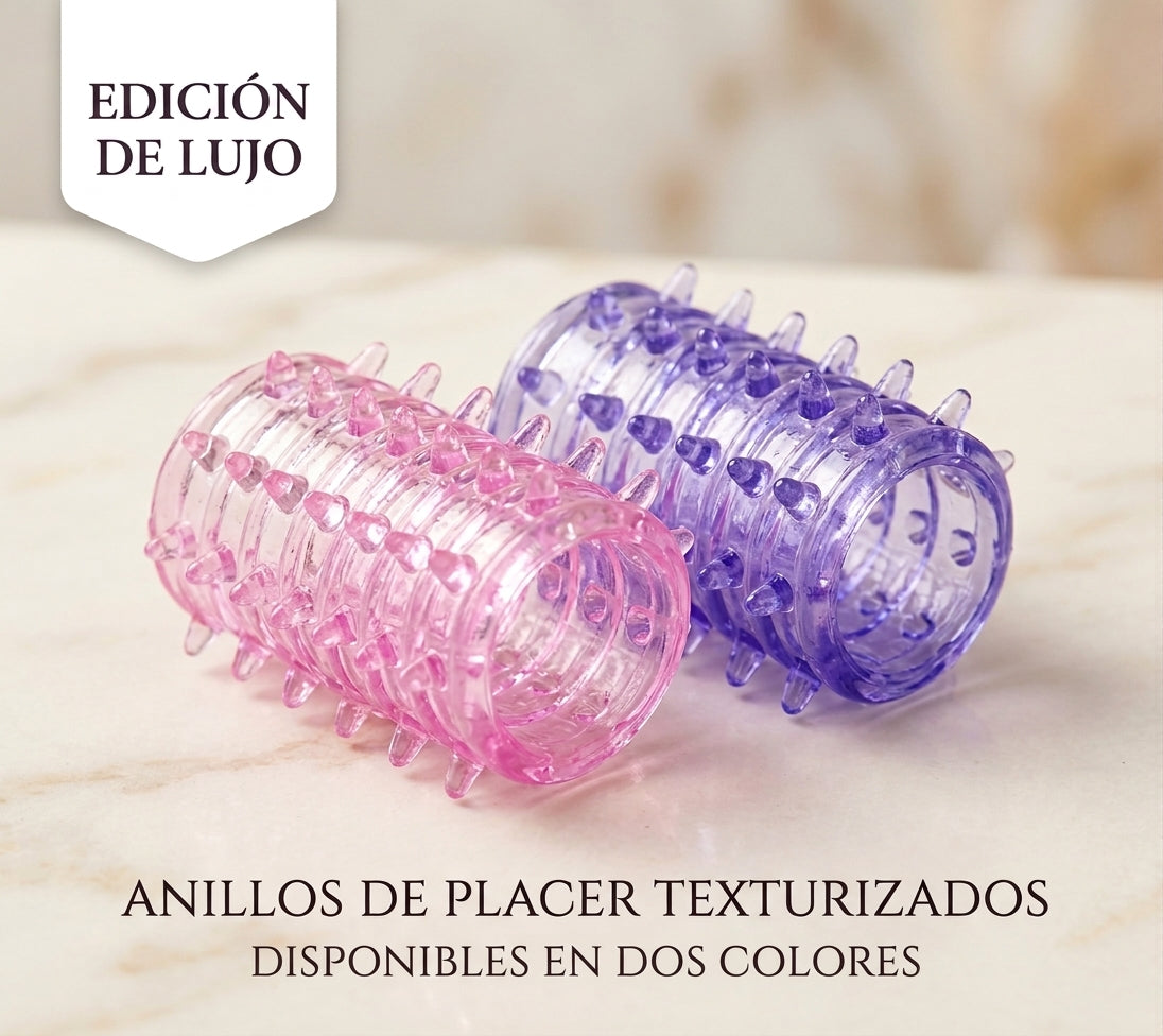 Anillo de Placer Texturizado
