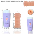 Masturbador Masculino Compacto con Estuche Cod. 952